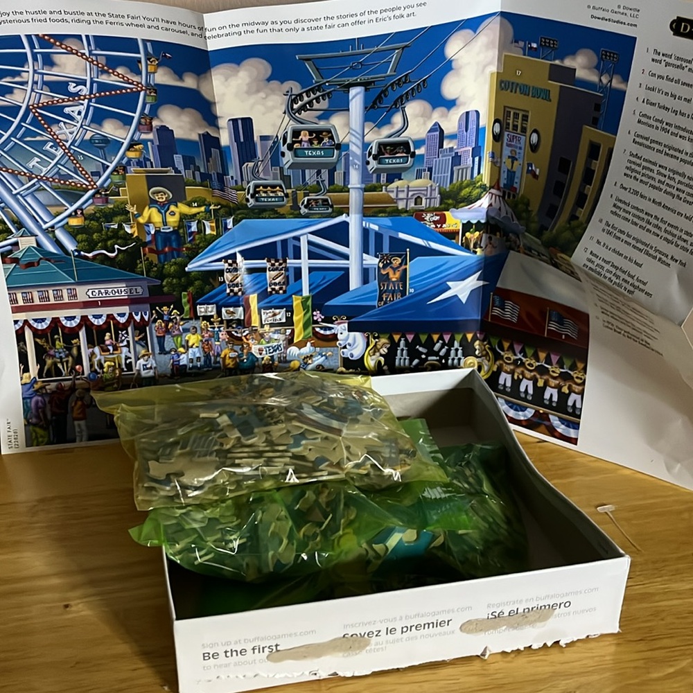 😄300 pieces large size puzzle State Fair - Picture 3 of 3